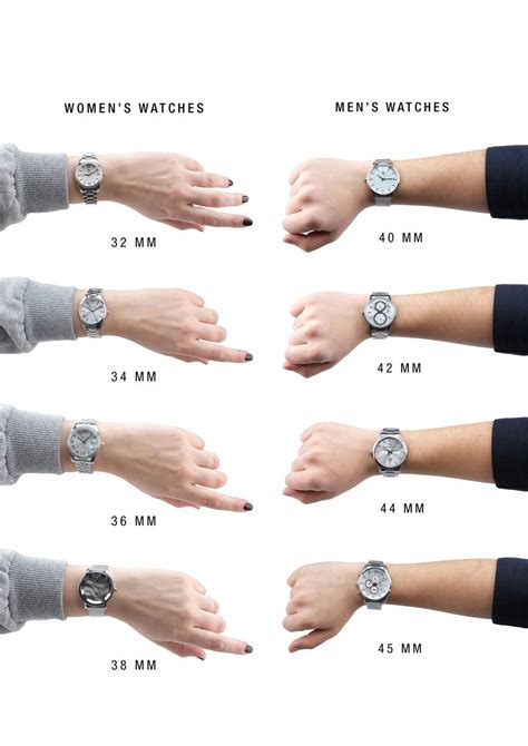 women's watch vs men's